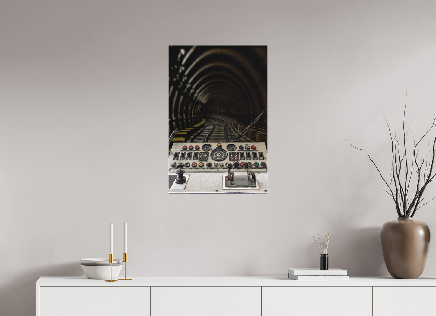 50 x 75 cm, Fine Art Acrylglas Matt U-3 Kabine München