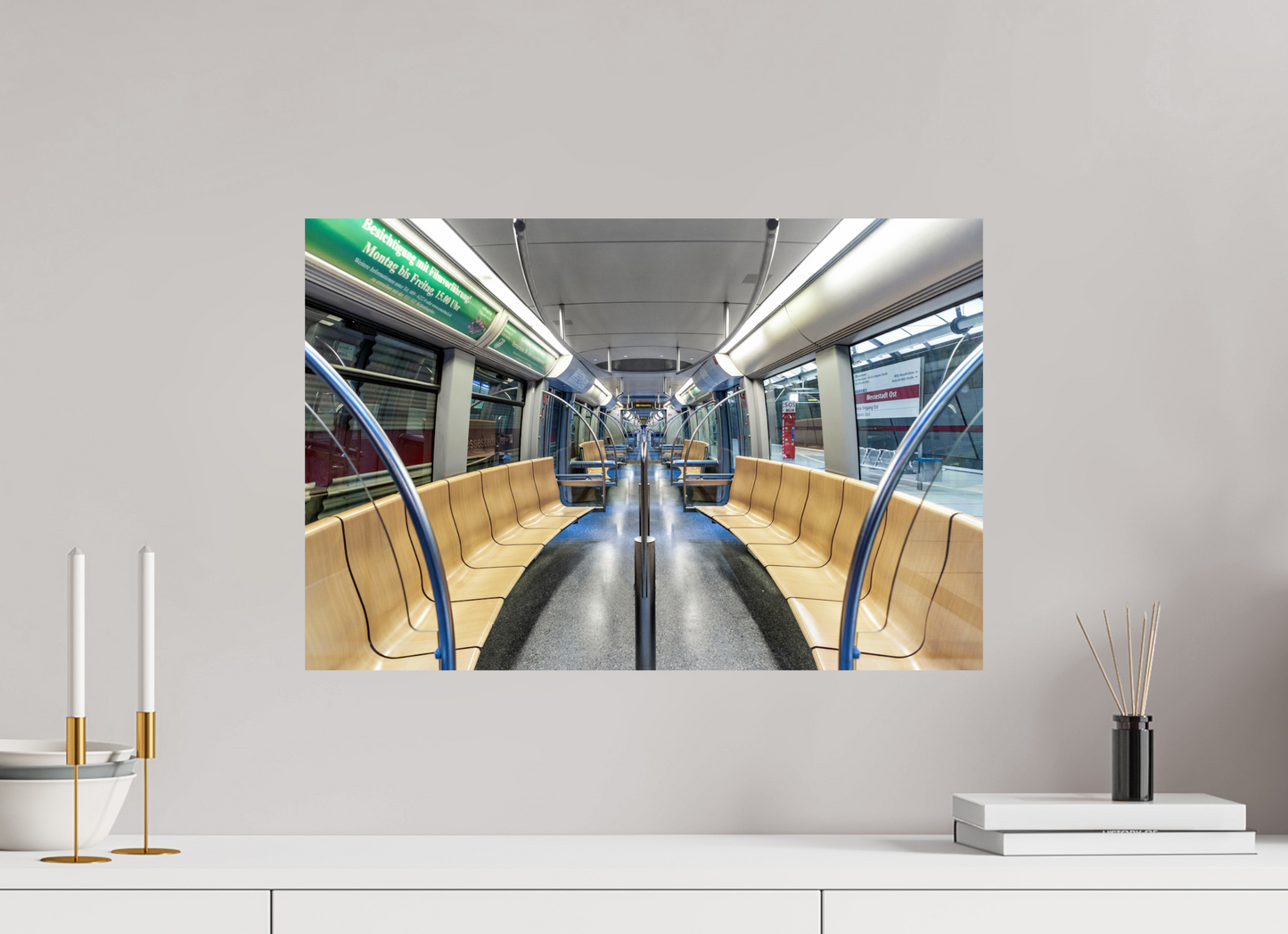 60 x 40 cm, Fine Art Print Metallic Edition MUC #2 München