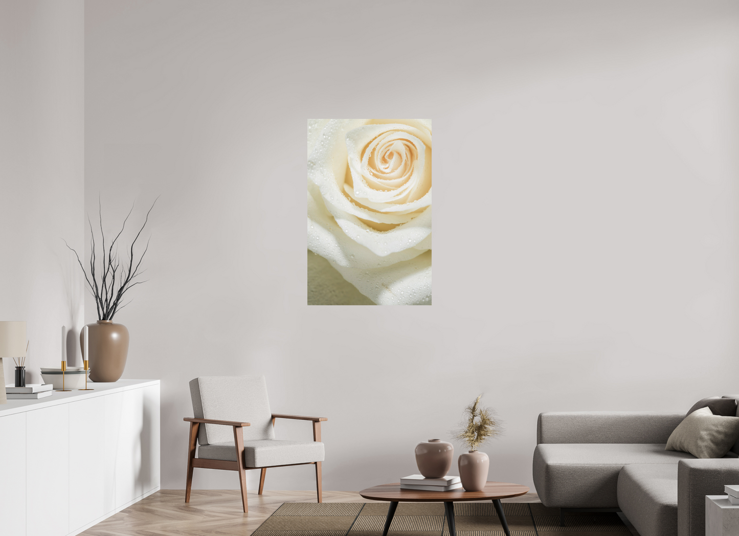 70 x 105 cm, Fine Art Print Baryta auf Alu-Dibond Rose_03