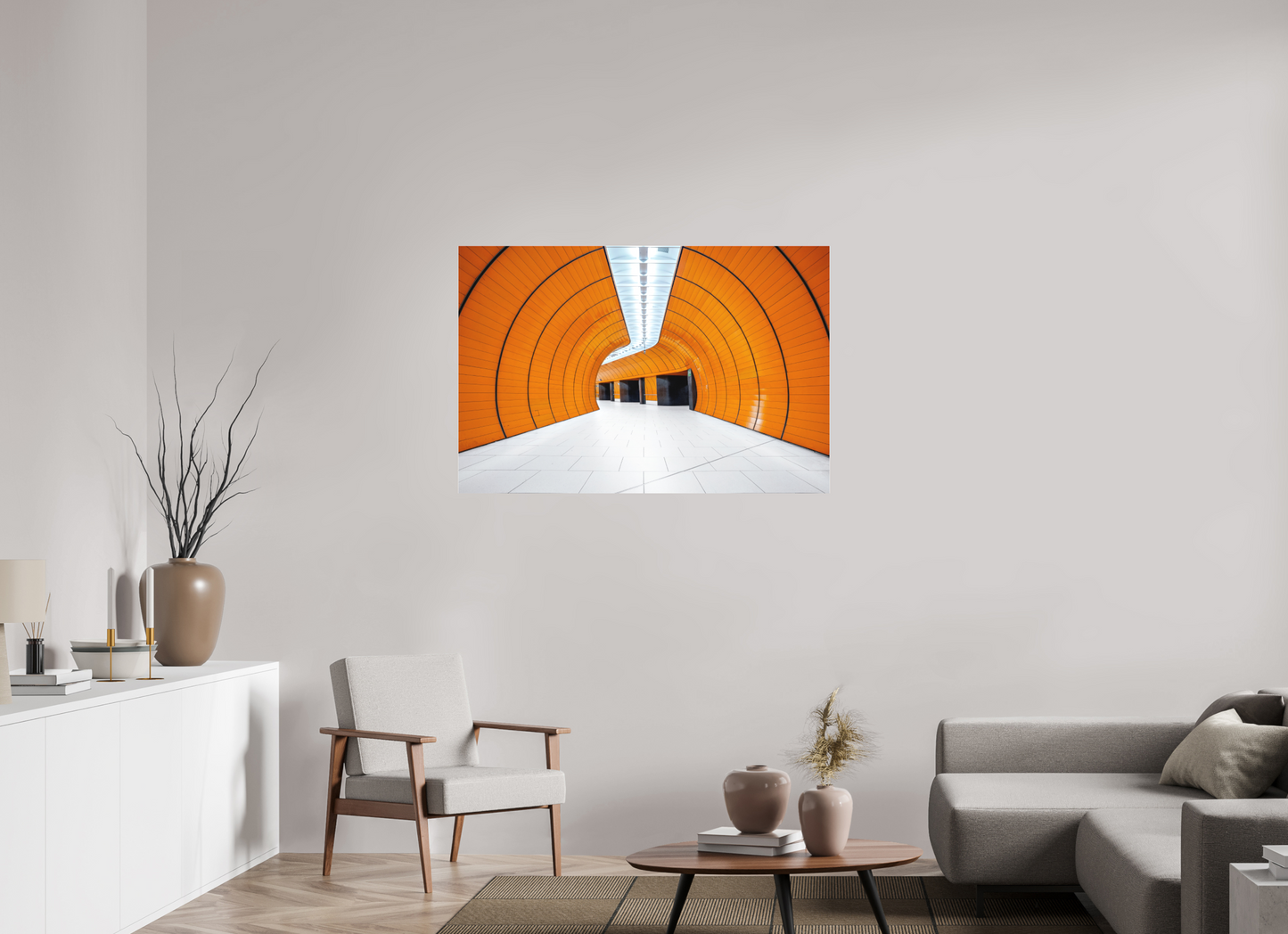 120 x 80 cm, Fine Art Acrylglas Matt Marienplatz #4 München