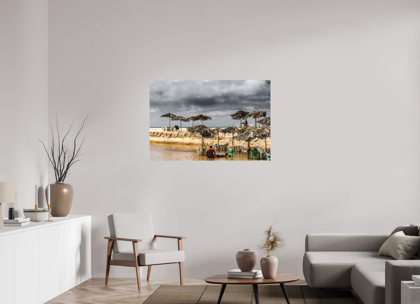 120 x 80 cm, Fine Art Acrylglas Matt Praia Bela - Pitimbu - PB #2