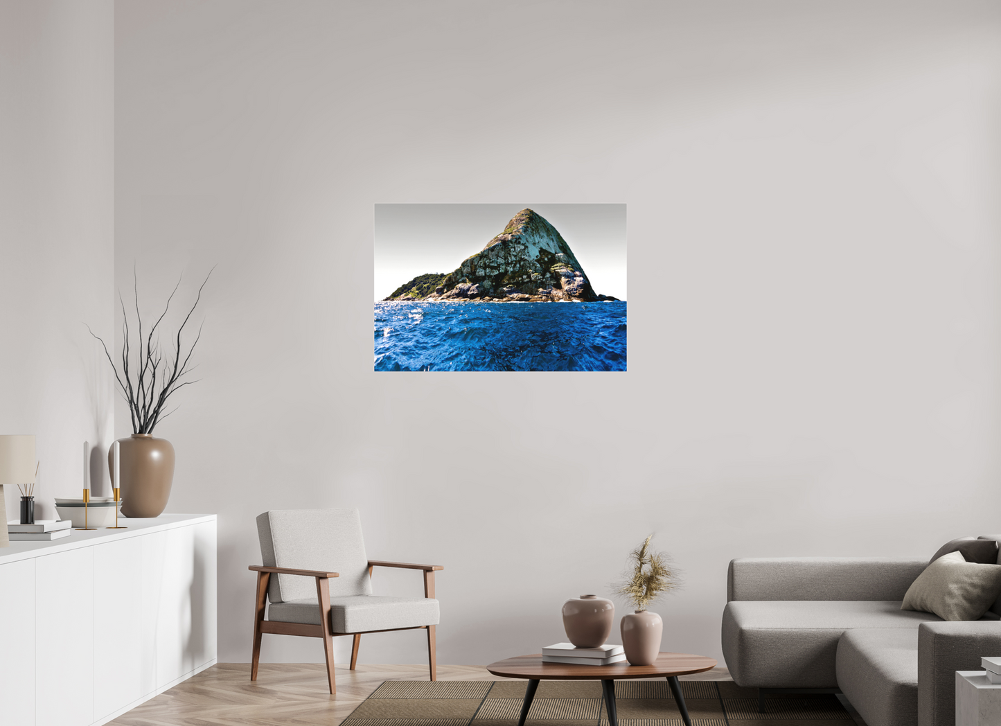 105 x 70 cm, Fine Art Acrylglas Matt Ilha Queimada Grande - Peruíbe - SP