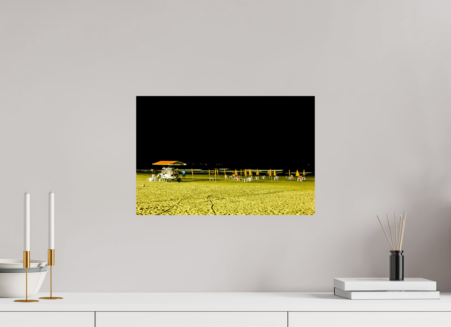 45 x 30 cm, Fine Art Print auf Alu-Dibond ohne Aufhang Boqueirão - Santos - SP