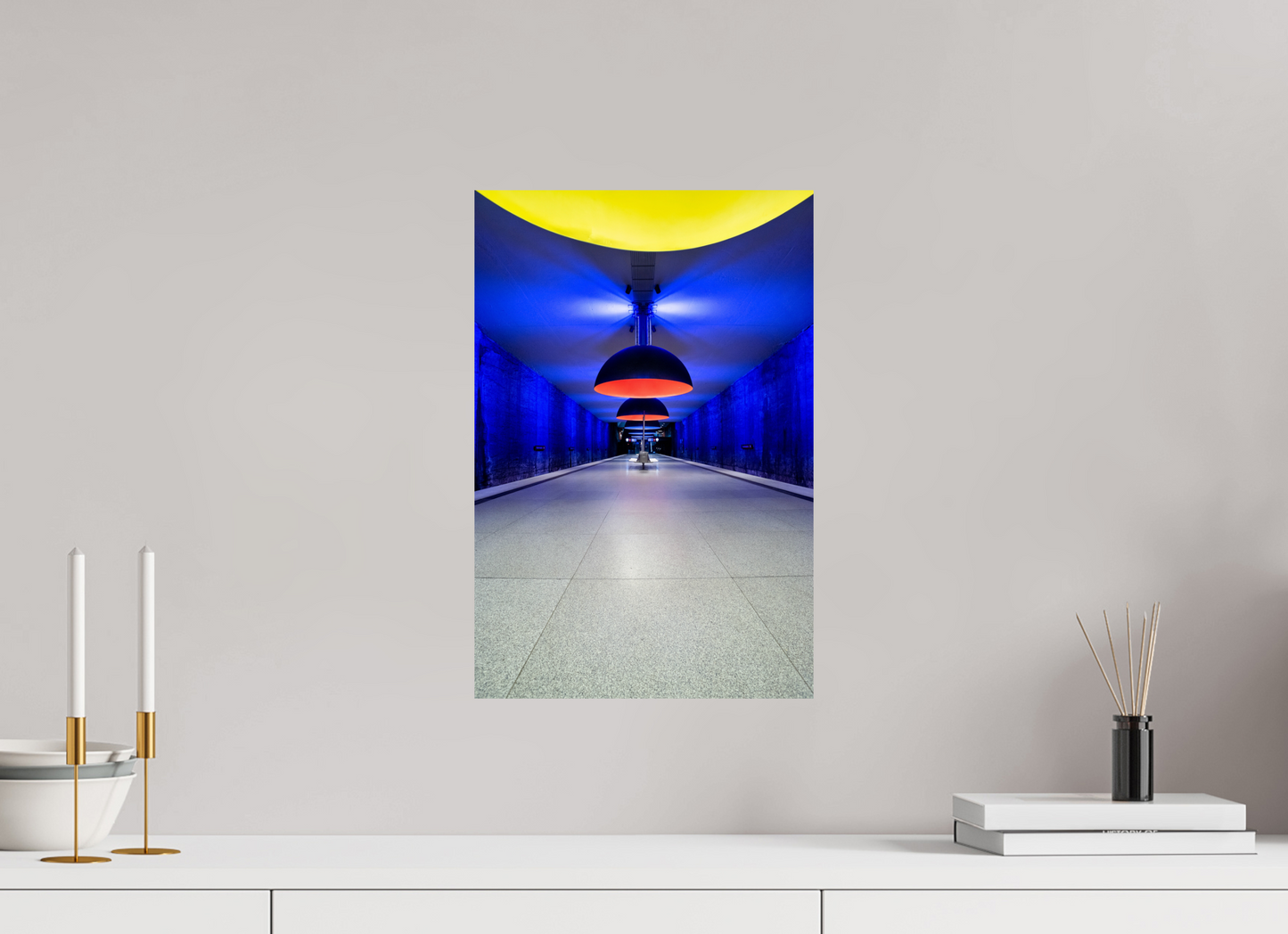 30 x 45 cm, Fine Art Print Metallic Edition München - Westfriedhof #4