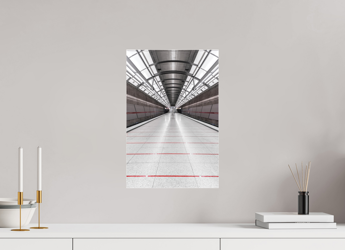 30 x 45 cm, Fine Art Acrylglas Matt Messestadt-Ost #4 München