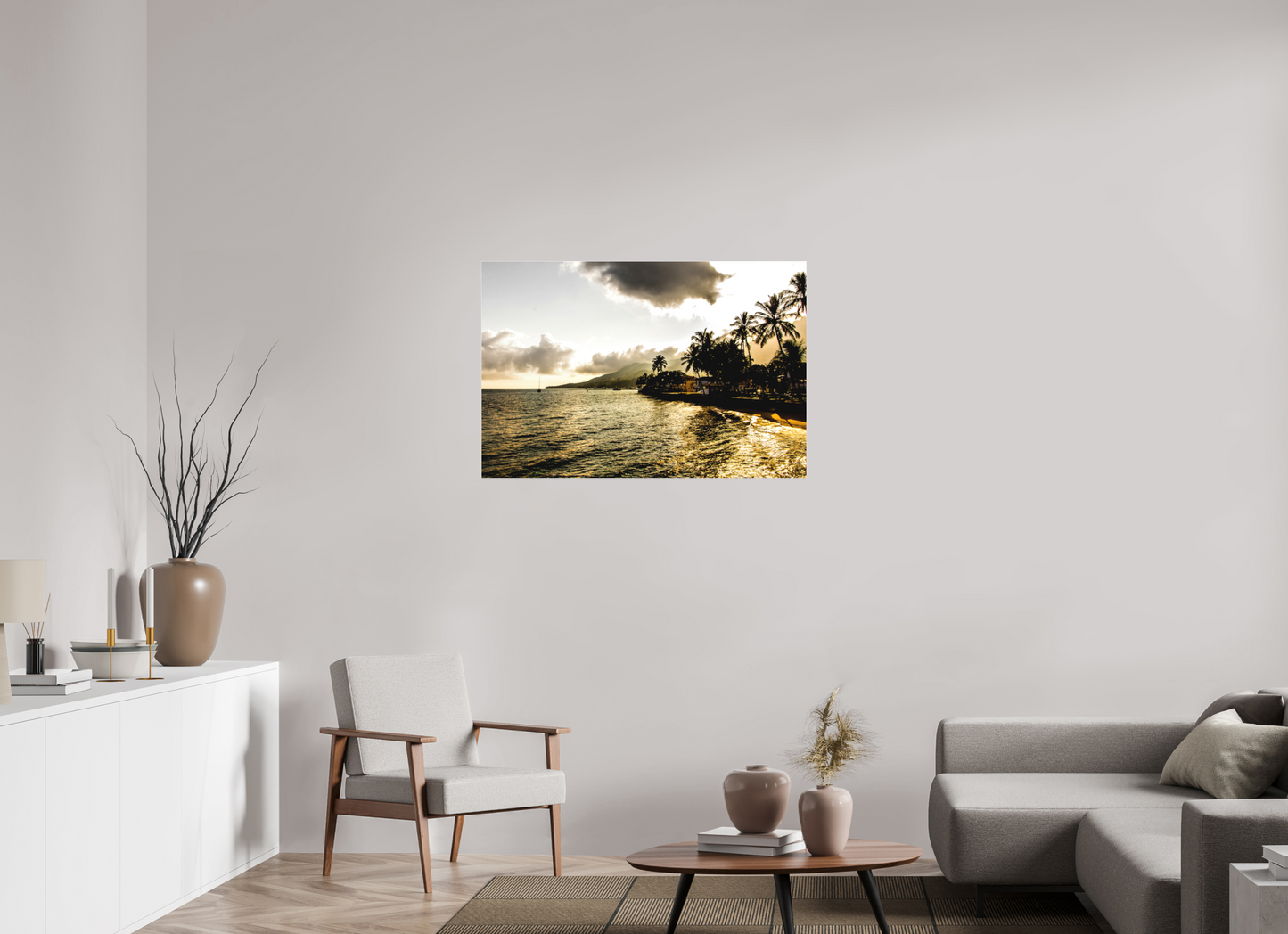 105 x 70 cm, Fine Art Acrylglas Matt Vila de Ilhabela - SP