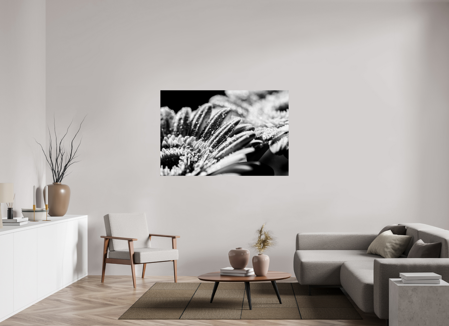 150 x 100 cm, Fine Art Print Baryta auf Alu-Dibond Gerbera_10