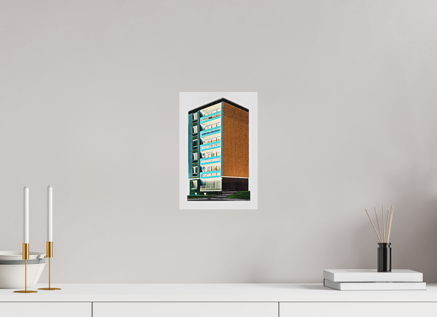 20 x 30 cm, Fine Art Acrylglas Matt No_Side_Windows