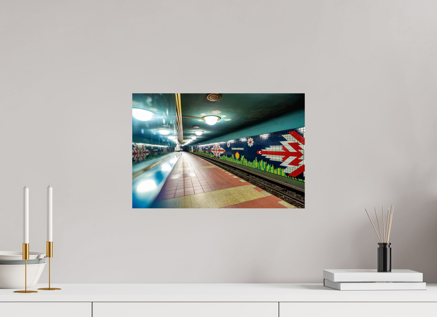 45 x 30 cm, Fine Art Print Metallic Edition Paulsternstrasse #1 Berlin