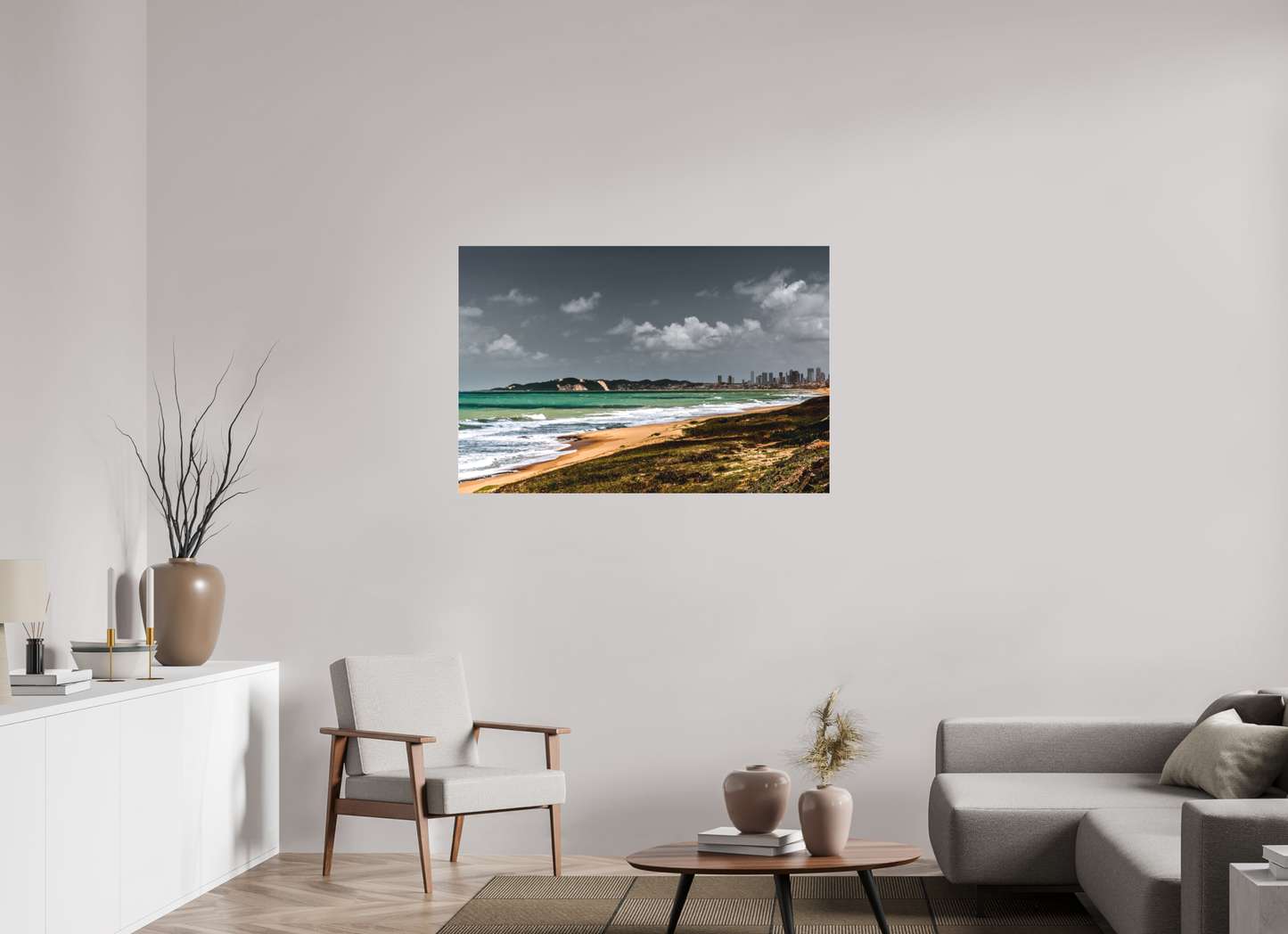 120 x 80 cm, Fine Art Acrylglas Matt Ponta Negra - Natal - RN