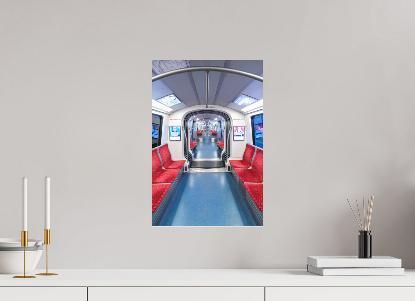 30 x 45 cm, Fine Art Acrylglas Matt HAM #2 Hamburg