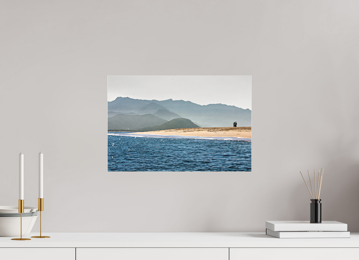 45 x 30 cm, Fine Art Acrylglas Matt Ilha Prumirim - Ubatuba - SP