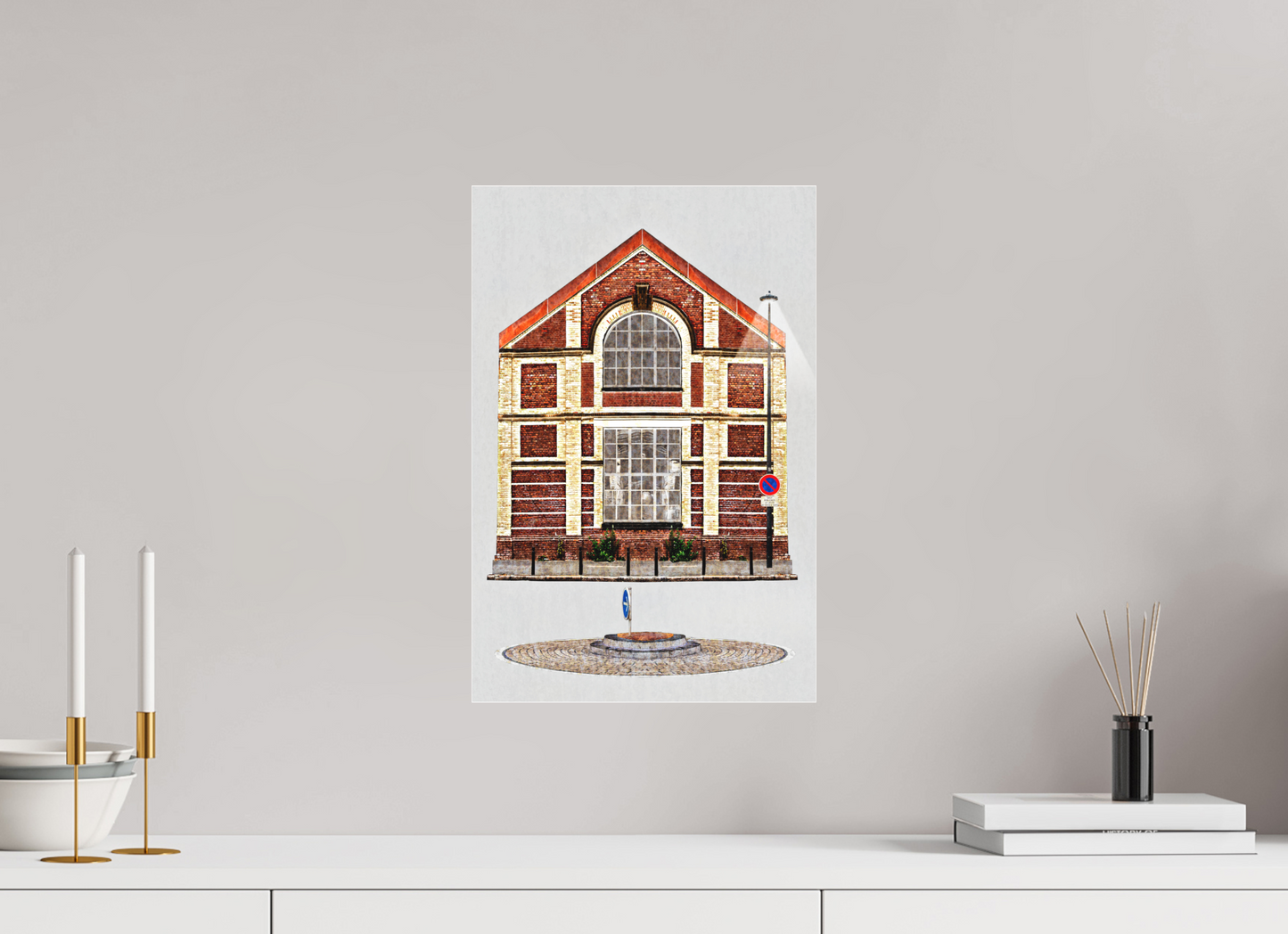 30 x 45 cm, Fine Art Acrylglas Matt Do_Not_Park