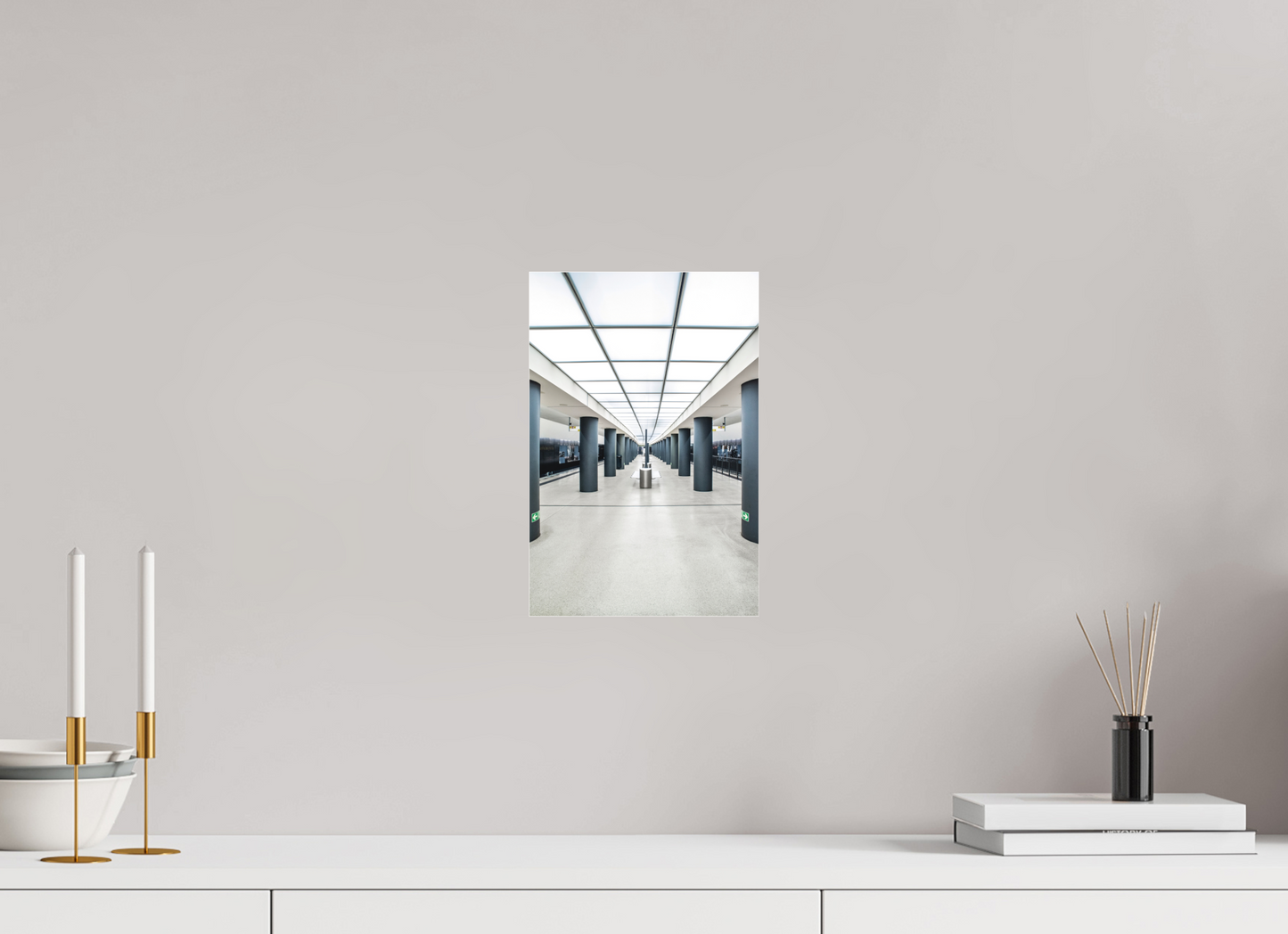 20 x 30 cm, Fine Art Acrylglas Matt Brandenburger-Tor #4 Berlin