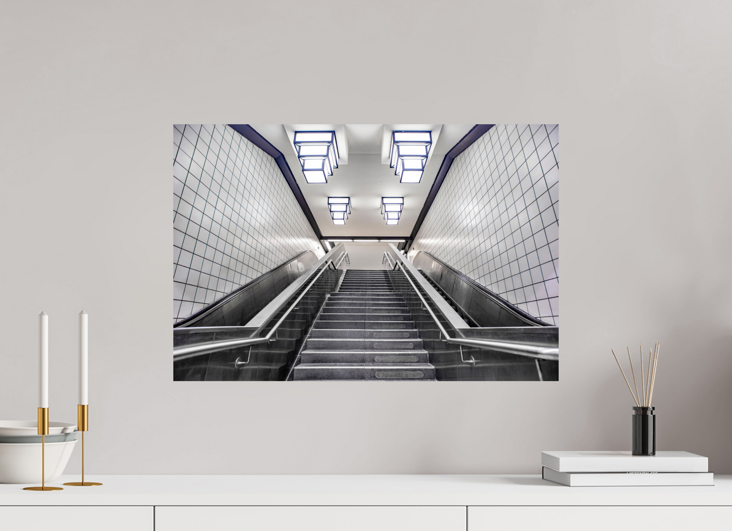 60 x 40 cm, Fine Art Print Metallic Edition Paracelsus-Bad #1 Berlin