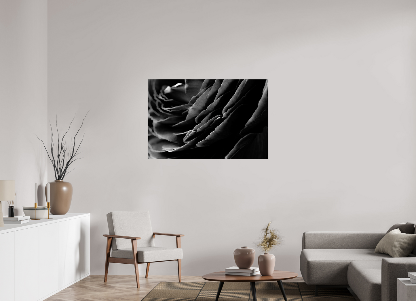 120 x 80 cm, Glänzender Foto-Abzug Acrylglas Rose_07