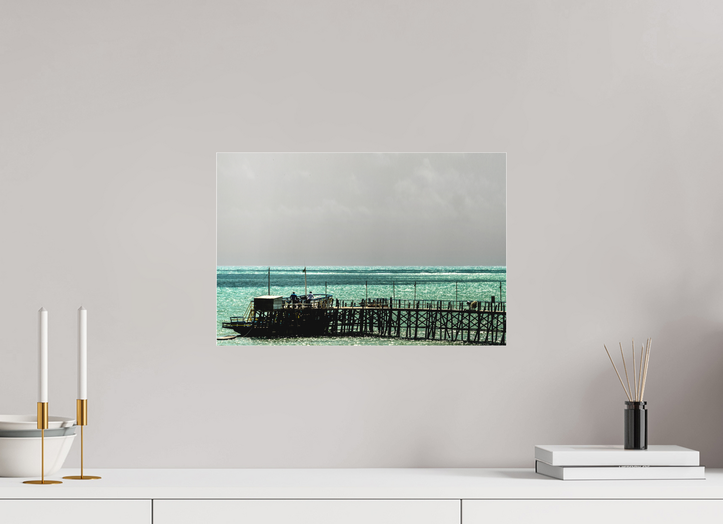 45 x 30 cm, Fine Art Acrylglas Matt Pirangi - Parnamirim - RN