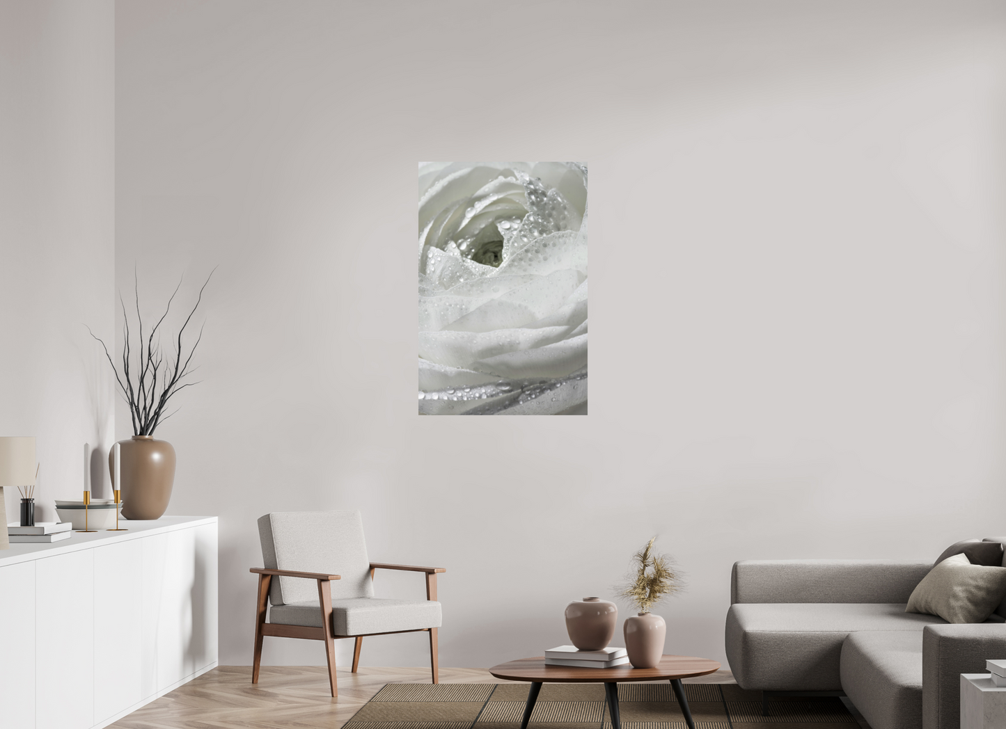 70 x 105 cm, Fine Art Print Baryta auf Alu-Dibond Rose_04