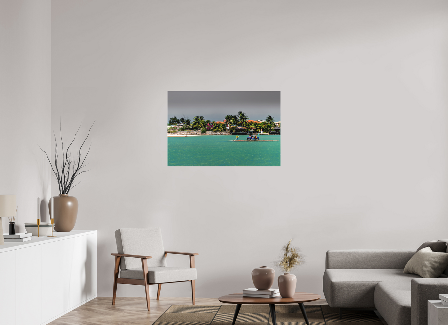 105 x 70 cm, Fine Art Acrylglas Matt Genipabu - Extremoz - RN #3