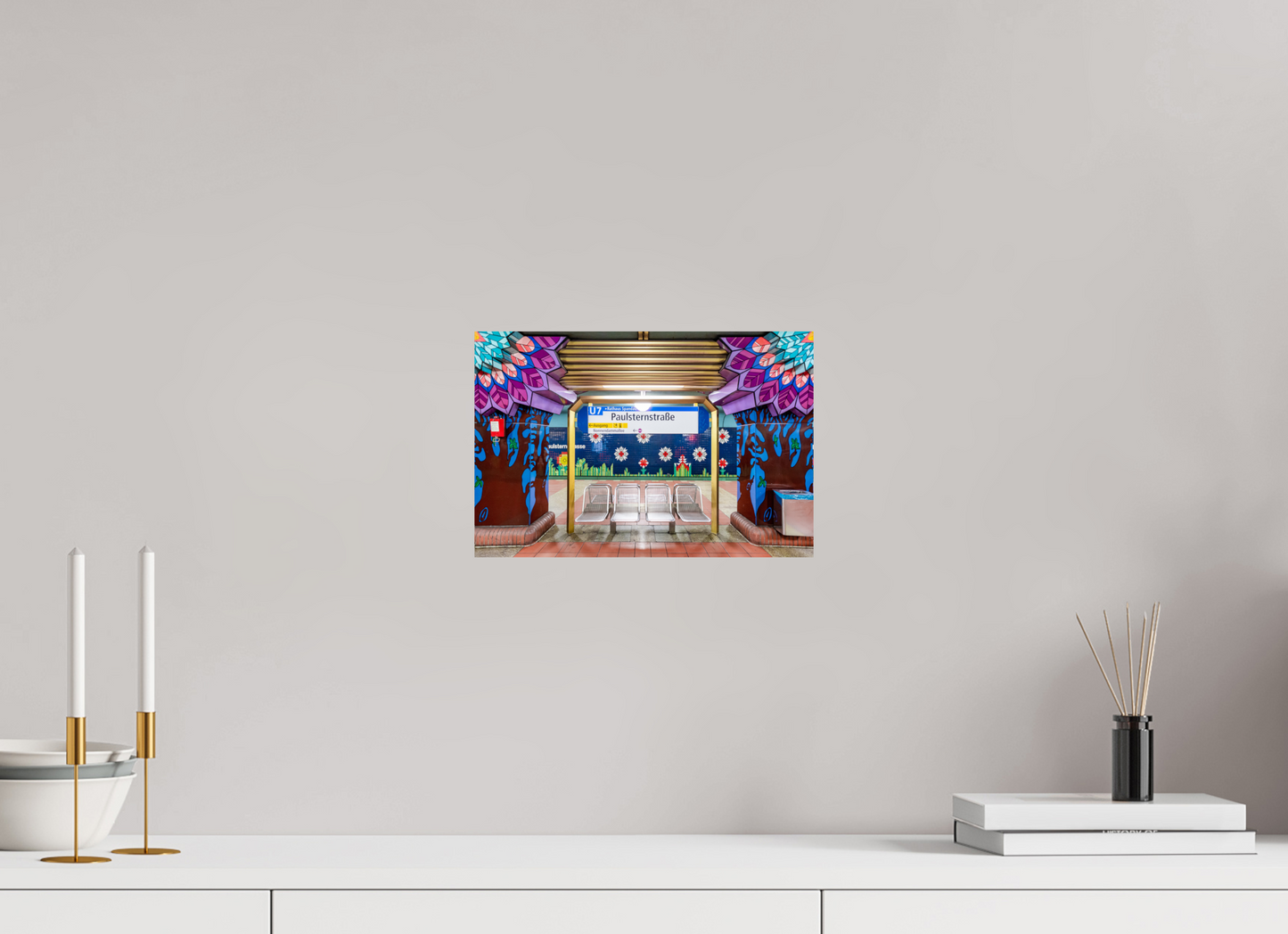 30 x 20 cm, Fine Art Print Metallic Edition Paulsternstrasse #2 Berlin