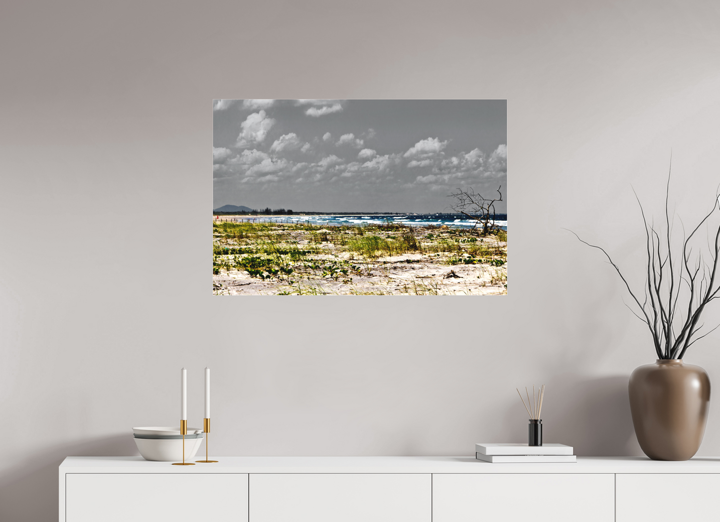 90 x 60 cm, Fine Art Acrylglas Matt Ponta Sul - Ilha Comprida - SP