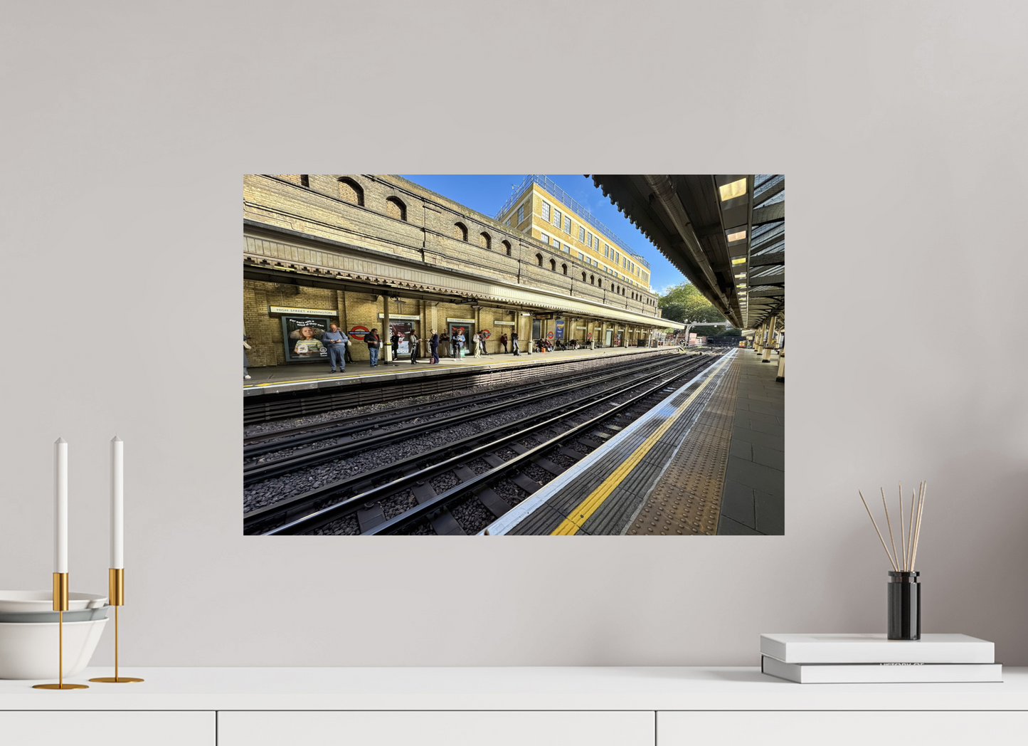 60 x 40 cm, Fine Art Print Metallic Edition Brandenburger-Tor- #2 Berlin