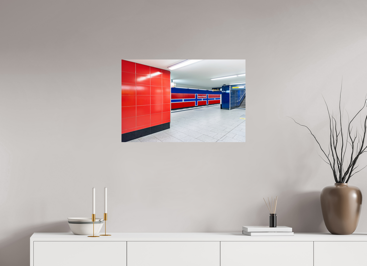 75 x 50 cm, Fine Art Print Metallic Edition Osloer-Strasse #1 Berlin