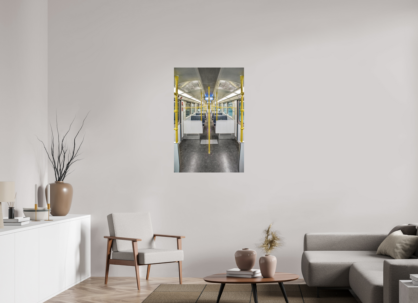 70 x 105 cm, Fine Art Print Metallic Edition BER #1 Berlin