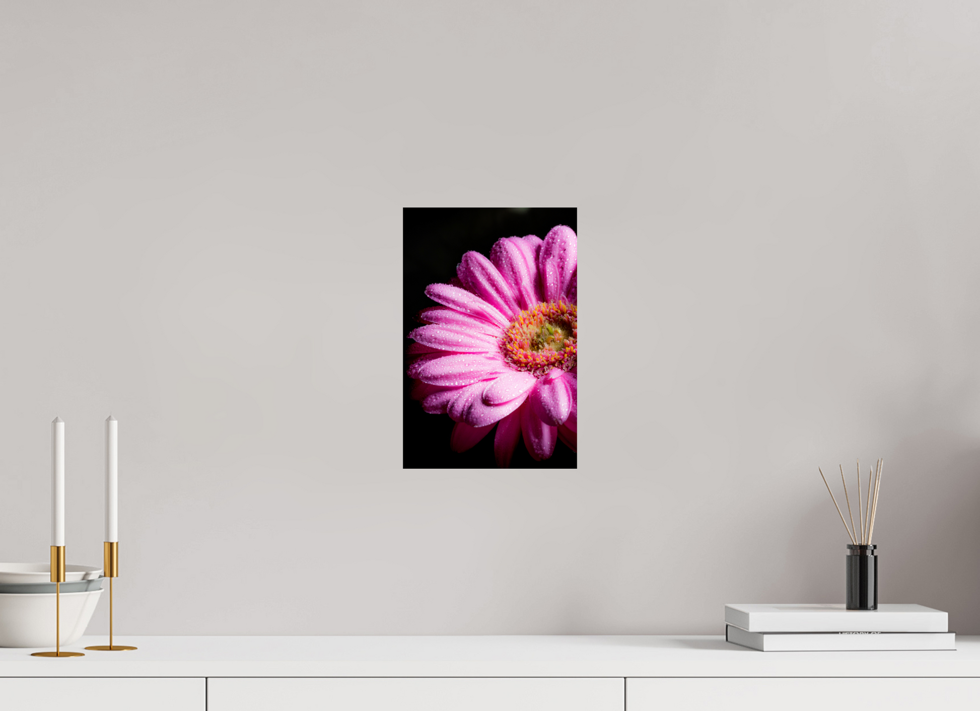 20 x 30 cm, ChromaLuxe HD Metal Print Gerbera_05
