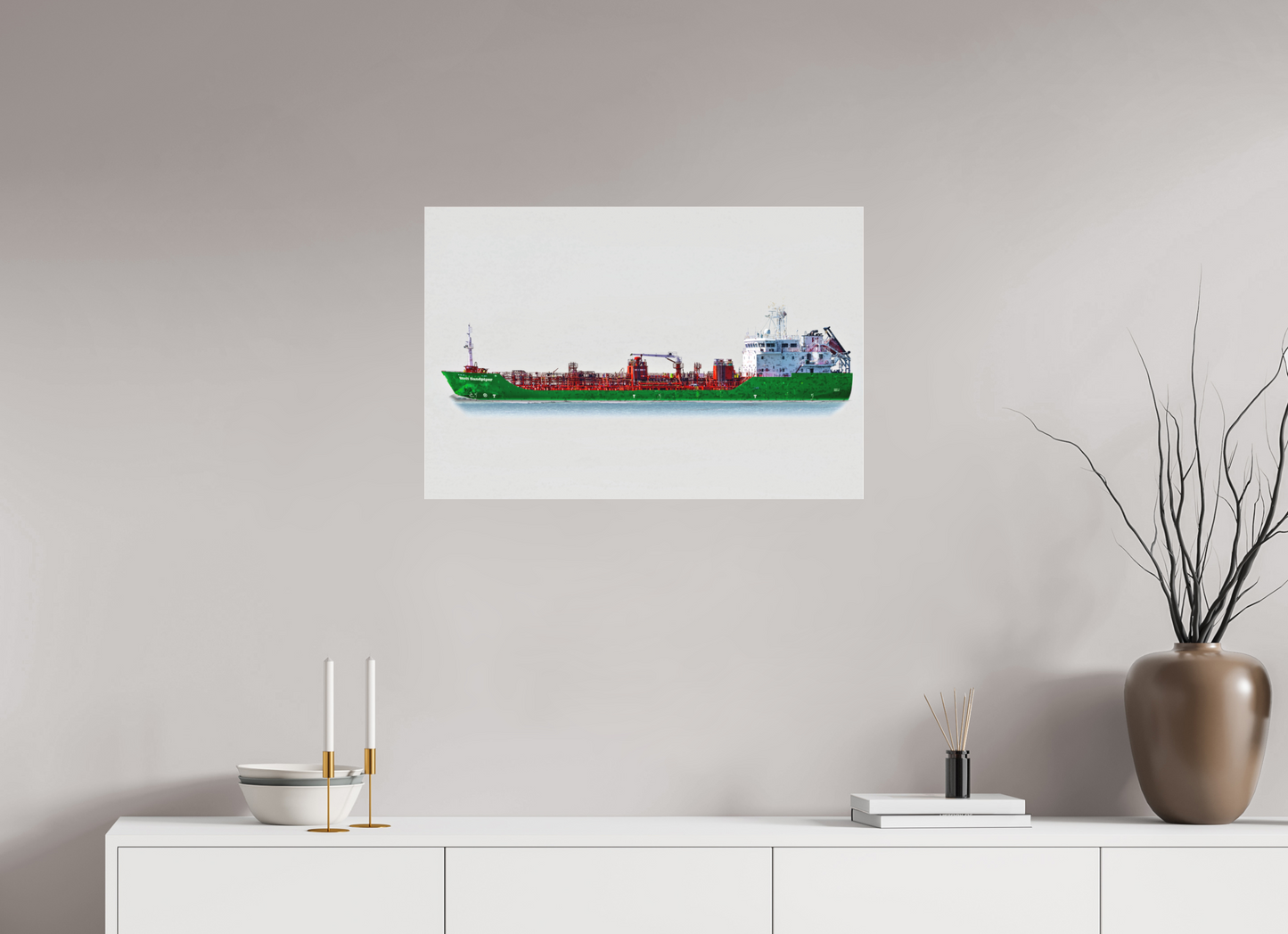 75 x 50 cm, Fine Art Acrylglas Matt Sandpiper