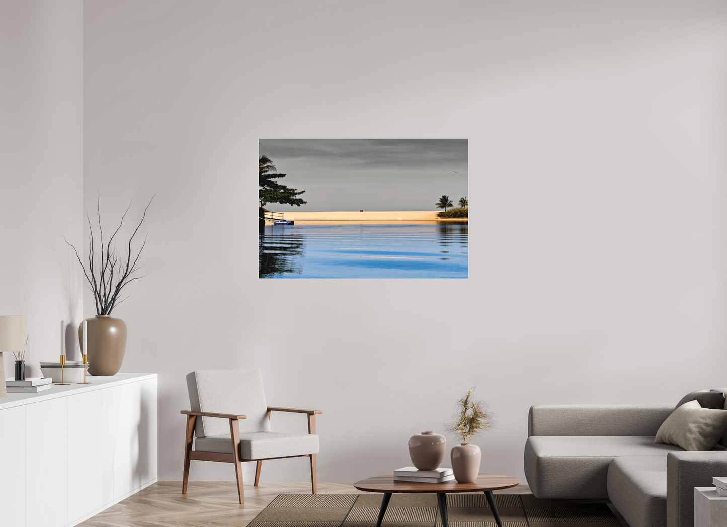 120 x 80 cm, Fine Art Acrylglas Matt Barra do Una - São Sebastião - SP