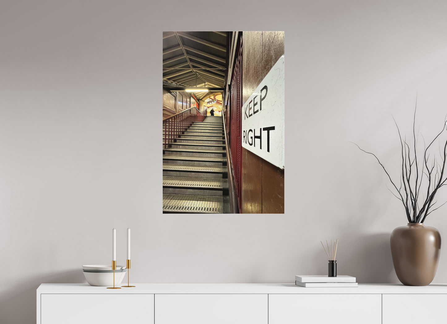 60 x 90 cm, Fine Art Acrylglas Matt Baker-Street #1 London