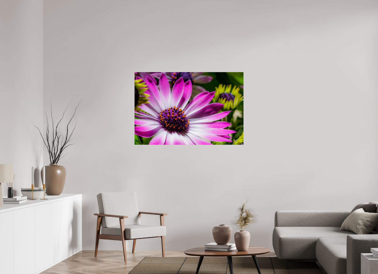 120 x 80 cm, Fine Art Print Baryta auf Alu-Dibond Kapmargerite_03