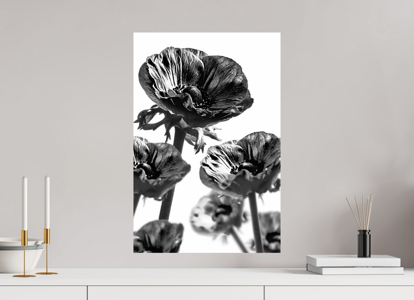 40 x 60 cm, ChromaLuxe HD Metal Print Kronenanemone_05