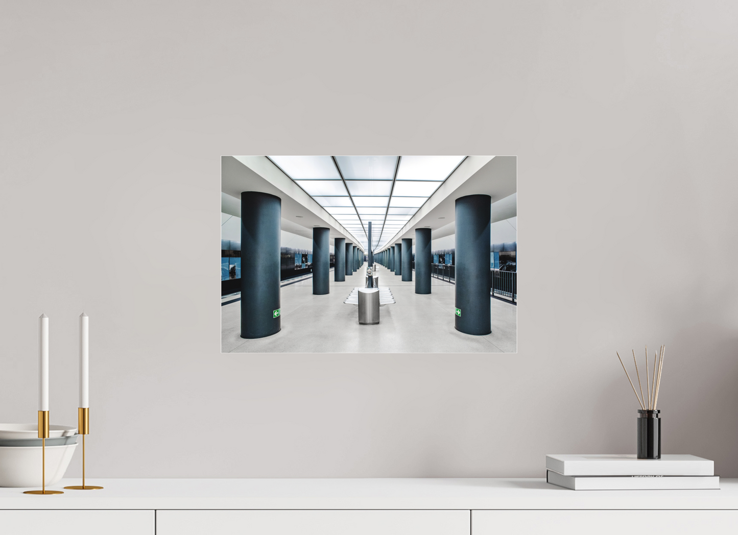 45 x 30 cm, Fine Art Acrylglas Matt Brandenburger-Tor #2 Berlin