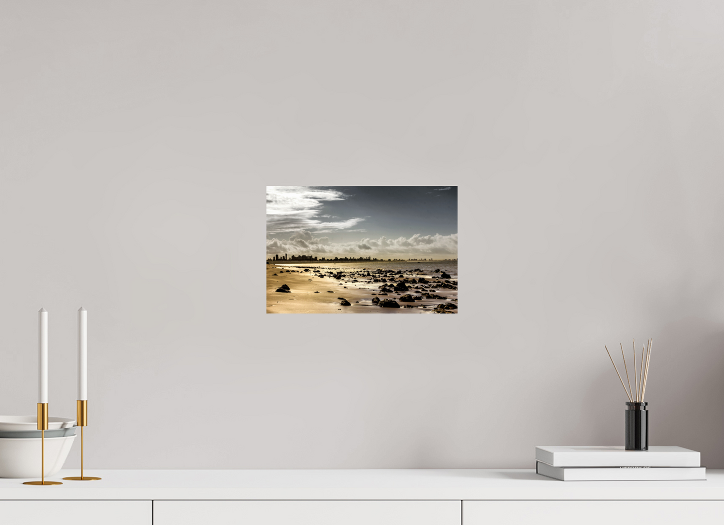 30 x 20 cm, Fine Art Print auf Alu-Dibond ohne Aufhang Ponta do Seixas, João Pessoa - PB