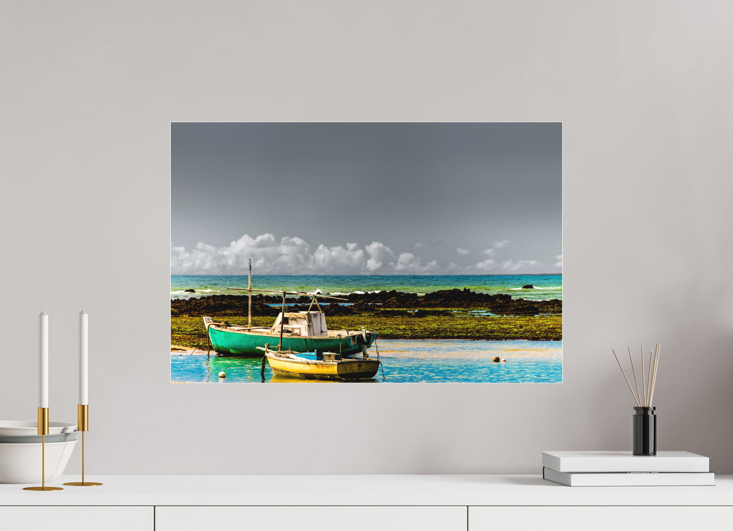60 x 40 cm, Fine Art Acrylglas Matt Itapuã - Salvador - BA