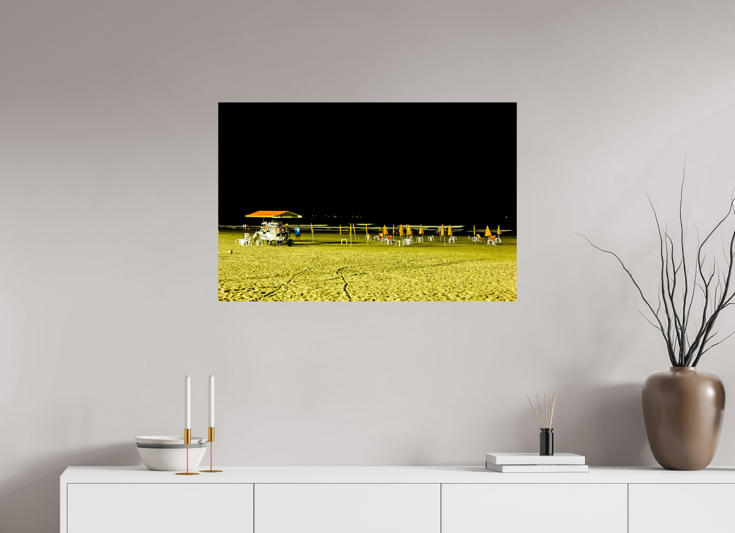 90 x 60 cm, Fine Art Print auf Alu-Dibond ohne Aufhang Boqueirão - Santos - SP