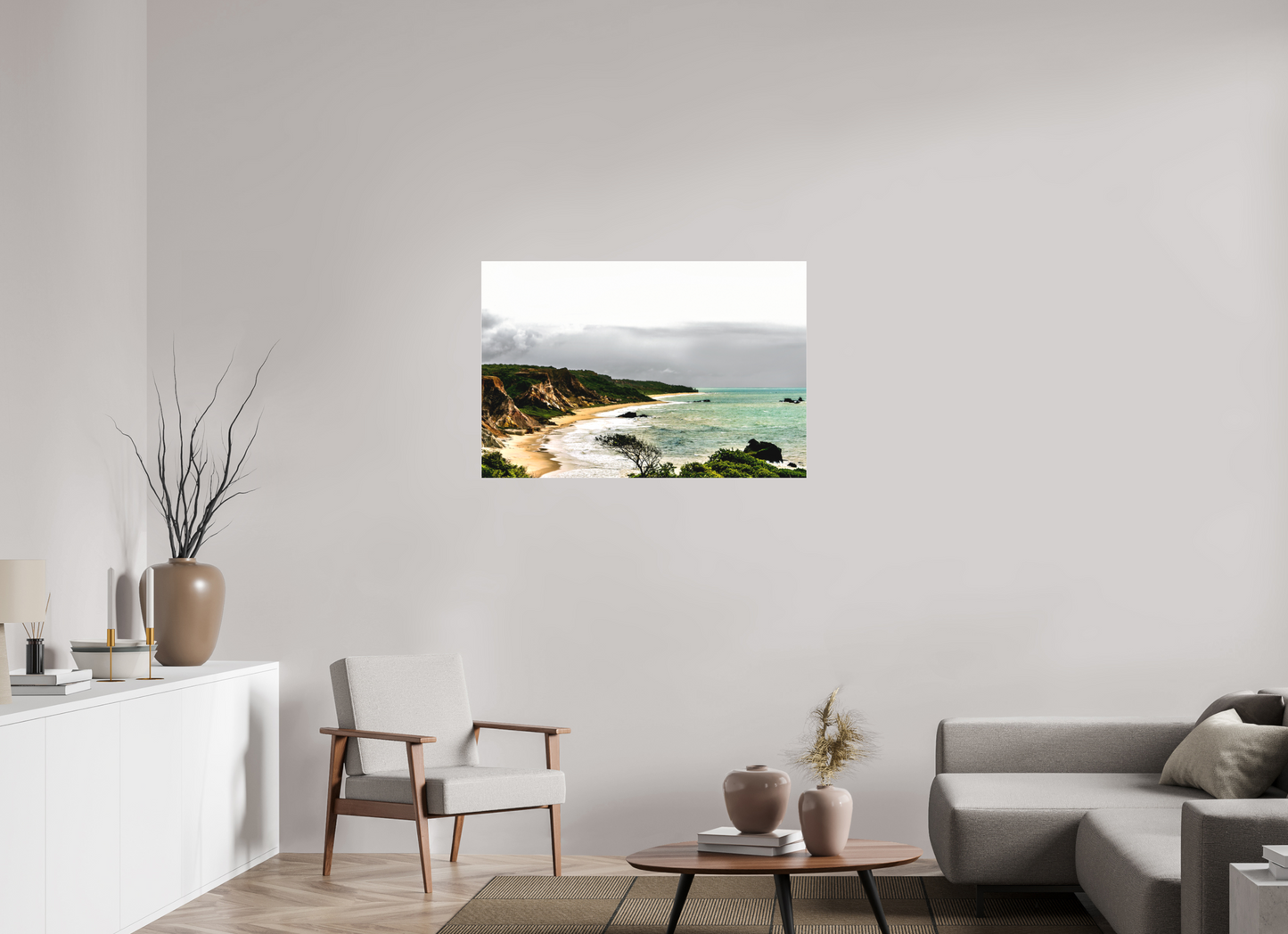 105 x 70 cm, Fine Art Acrylglas Matt Praia Da Arapuca - Conde - PB