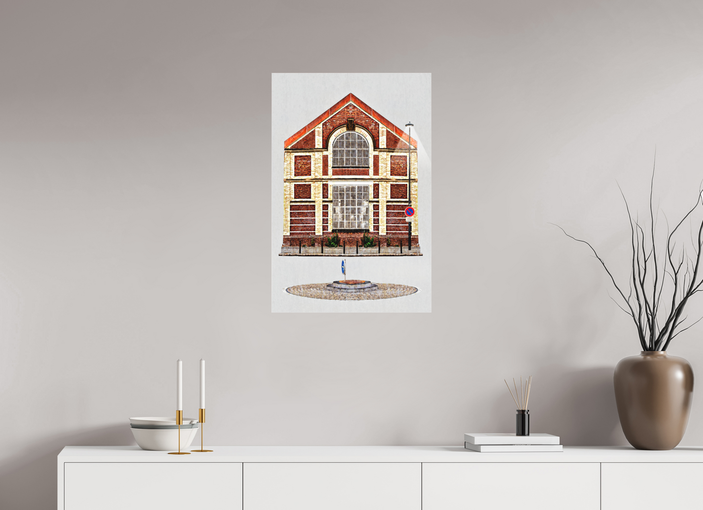 50 x 75 cm, Fine Art Acrylglas Matt Do_Not_Park