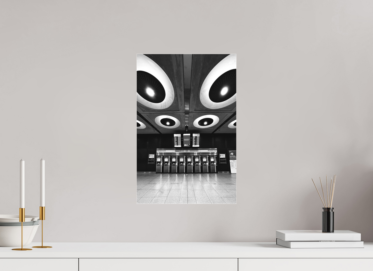 30 x 45 cm, Fine Art Acrylglas Matt Farrington #4 London