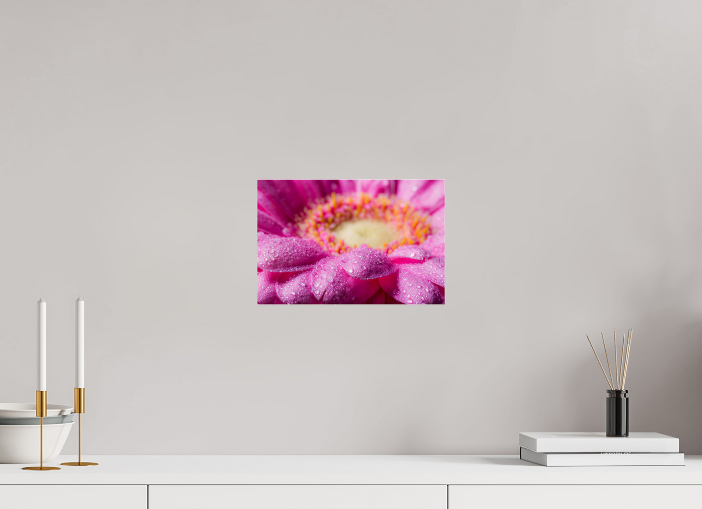 30 x 20 cm, Glänzender Foto-Abzug Acrylglas Gerbera_03