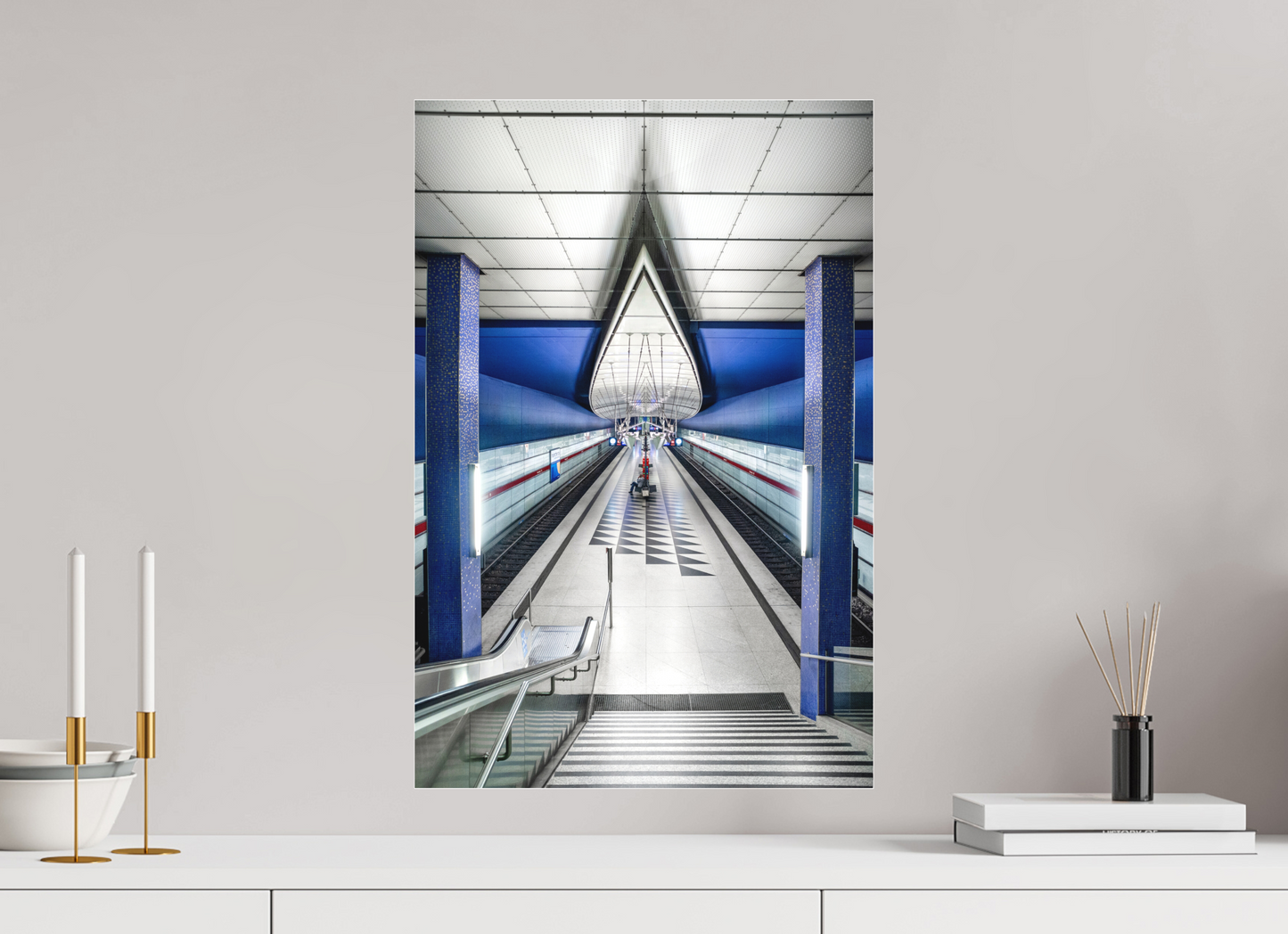 40 x 60 cm, Fine Art Acrylglas Matt Hasenbergl #1 München