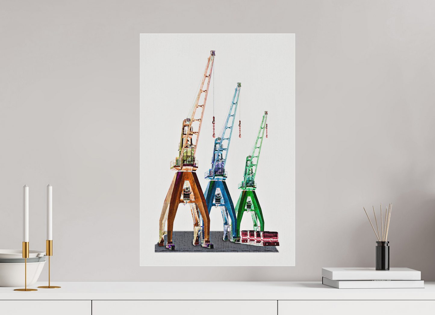 40 x 60 cm, Fine Art Acrylglas Matt Grue_de_quai