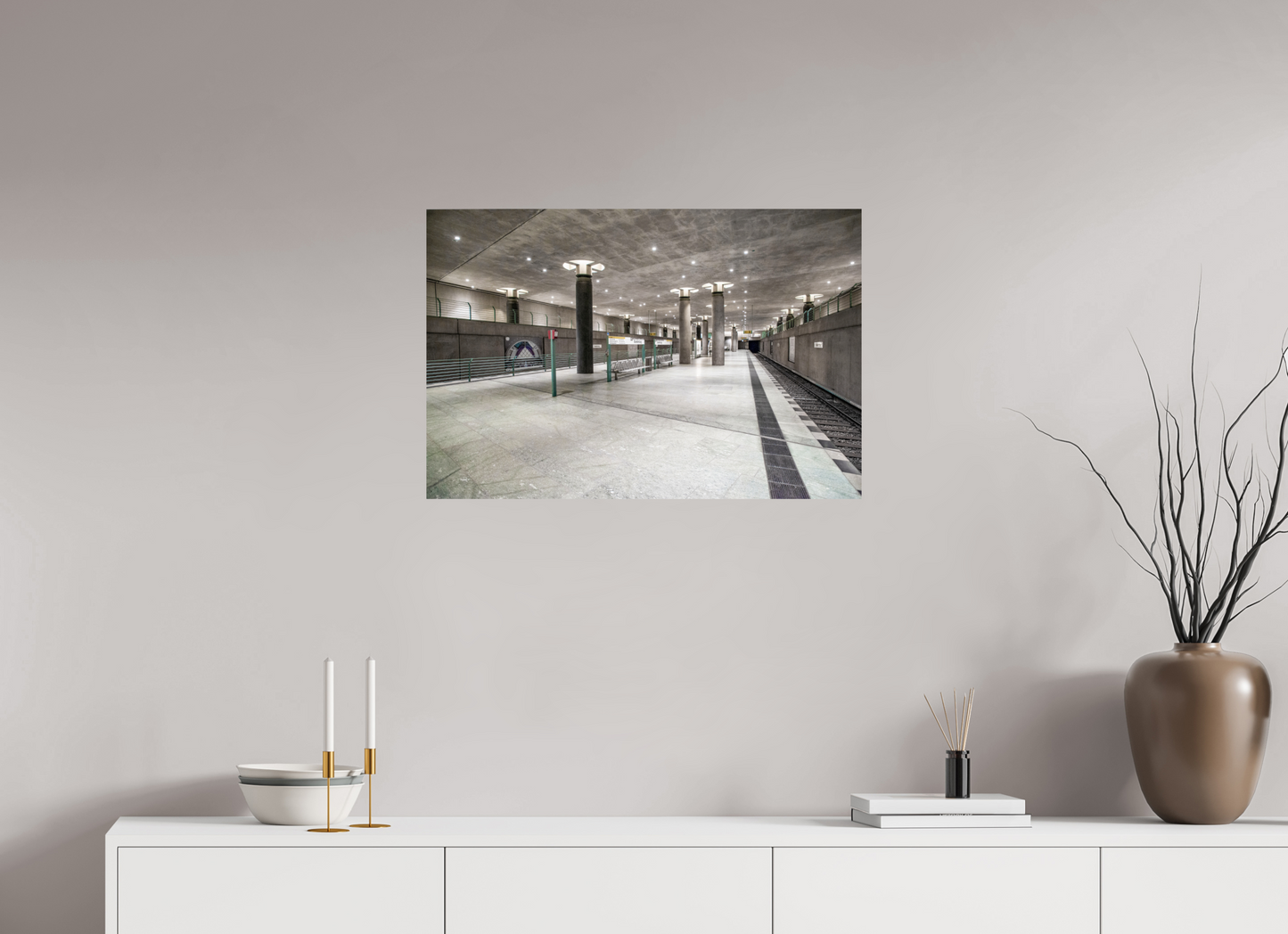 75 x 50 cm, Fine Art Print Metallic Edition Bundestag #1 Berlin