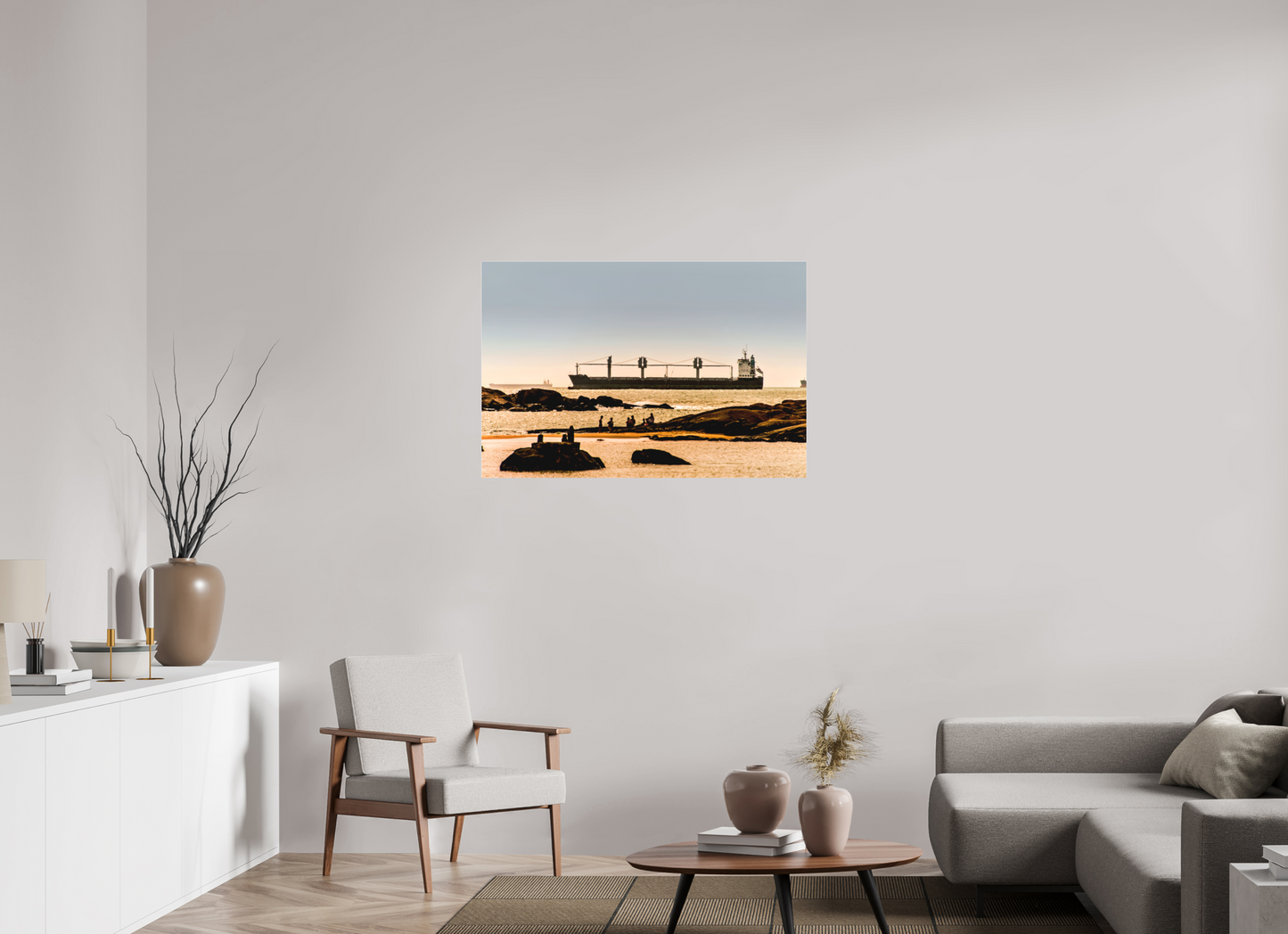 105 x 70 cm, Fine Art Acrylglas Matt Praia da Costa - Vila Velha - ES