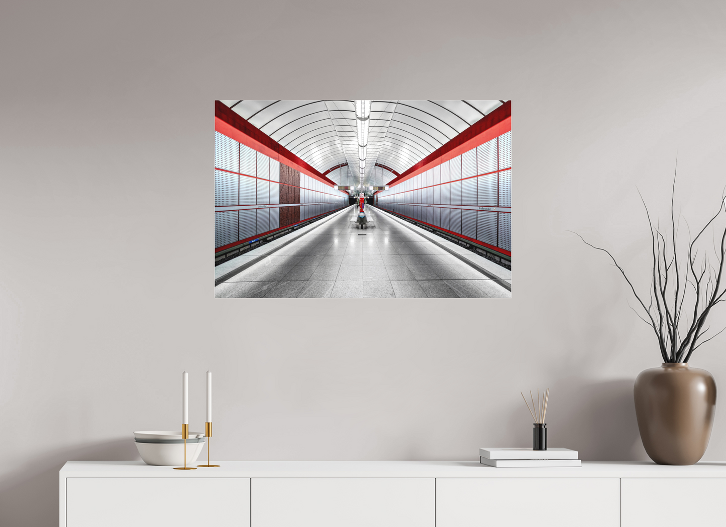 90 x 60 cm, Fine Art Acrylglas Matt Kreillerstrasse #2 München