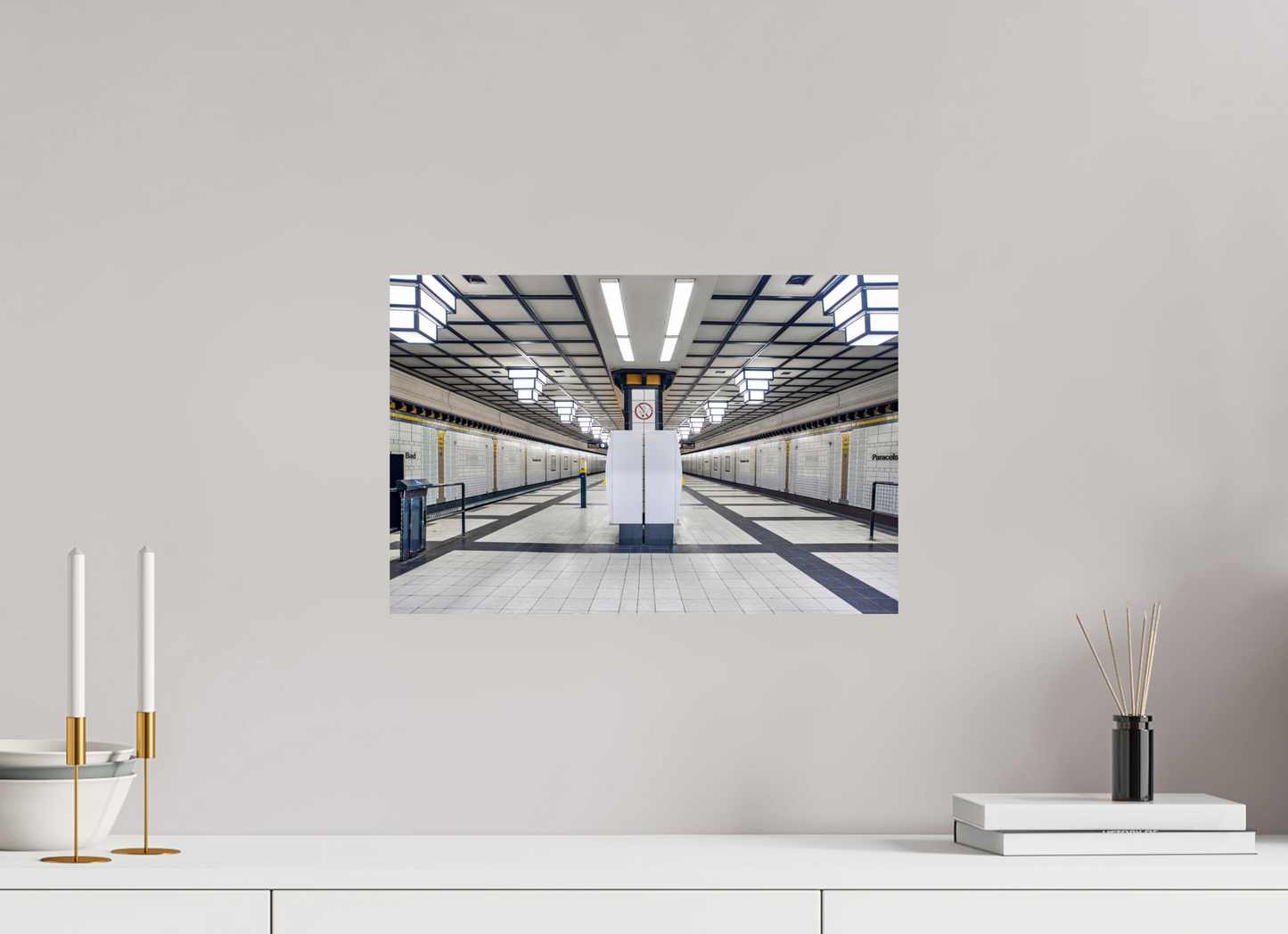 45 x 30 cm, Fine Art Print Metallic Edition Paracelsus Bad #5 Berlin