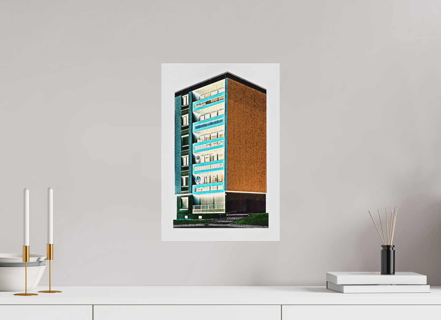 30 x 45 cm, Fine Art Acrylglas Matt No_Side_Windows