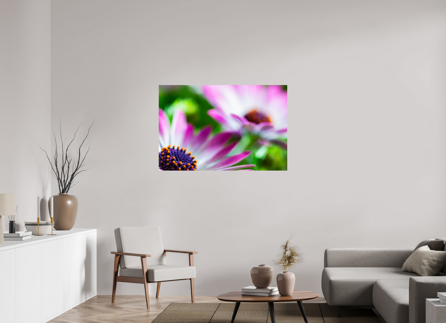 120 x 80 cm, ChromaLuxe HD Metal Print Kapmargerite_05